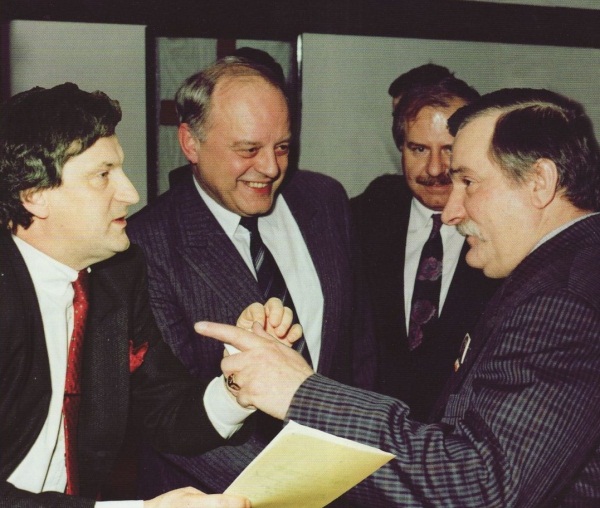 Liderzy Izby u L. Wałęsy 